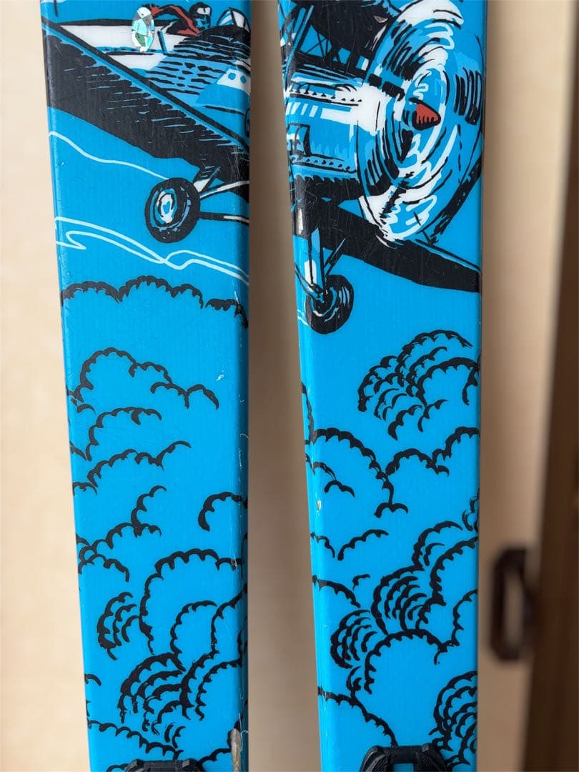 フォルクル(VOLKL Jr.)スキー板 ビンディング　ソールカバー付148cm