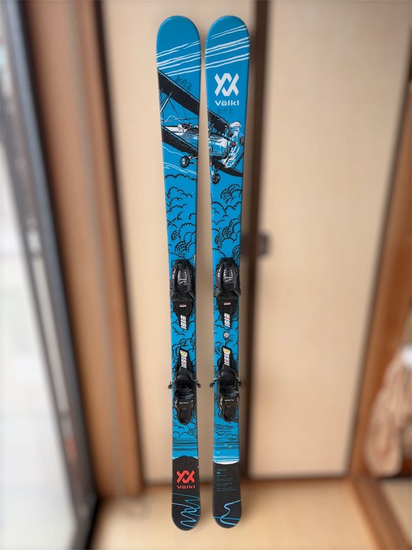フォルクル(VOLKL Jr.)スキー板 ビンディング　ソールカバー付148cm