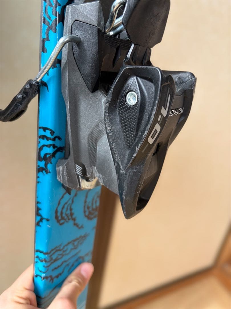 フォルクル(VOLKL Jr.)スキー板 ビンディング　ソールカバー付148cm