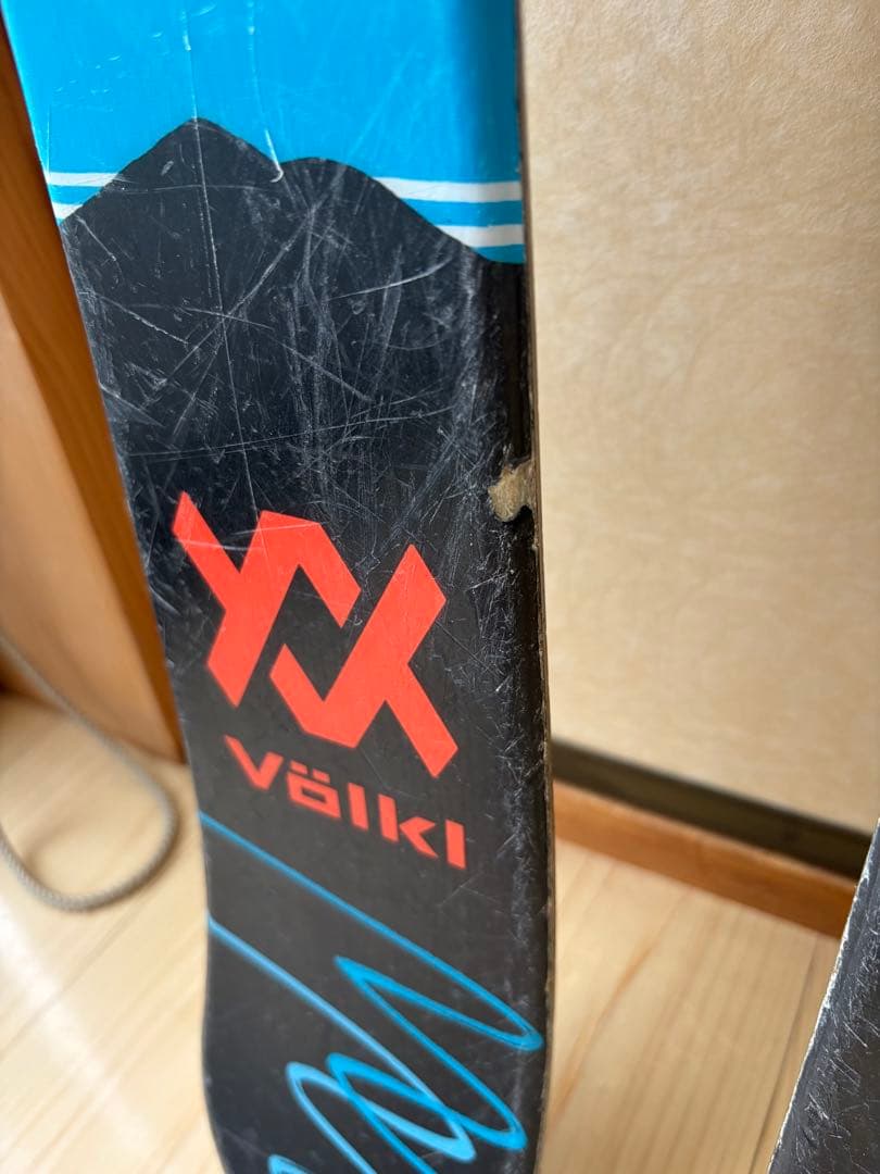 フォルクル(VOLKL Jr.)スキー板 ビンディング　ソールカバー付148cm