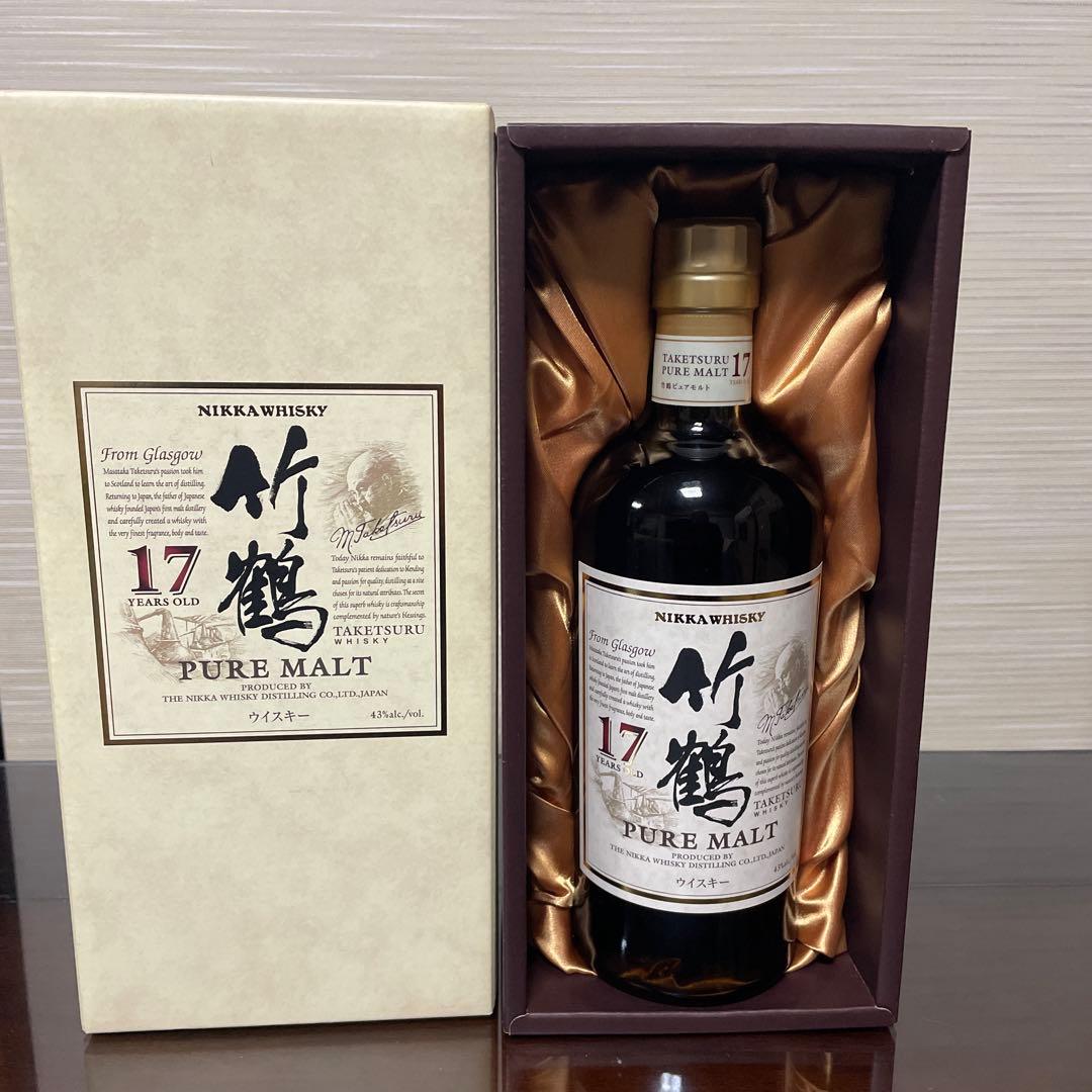 NIKKA WHISKY 竹鶴 17年 ピュアモルト 700ml