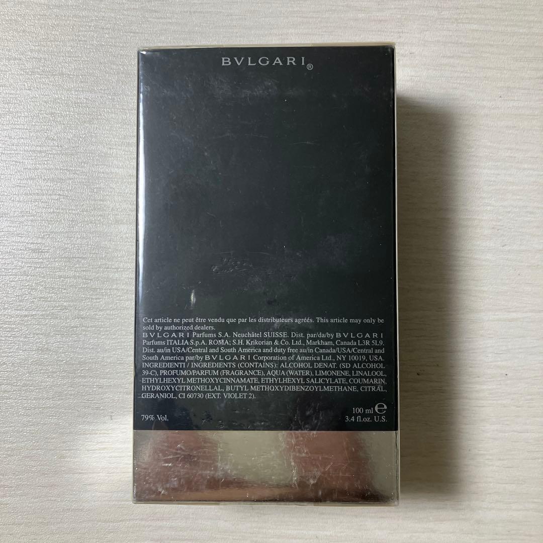 新品未開封　ブルガリ プールオム ソワール オードトワレ100ml