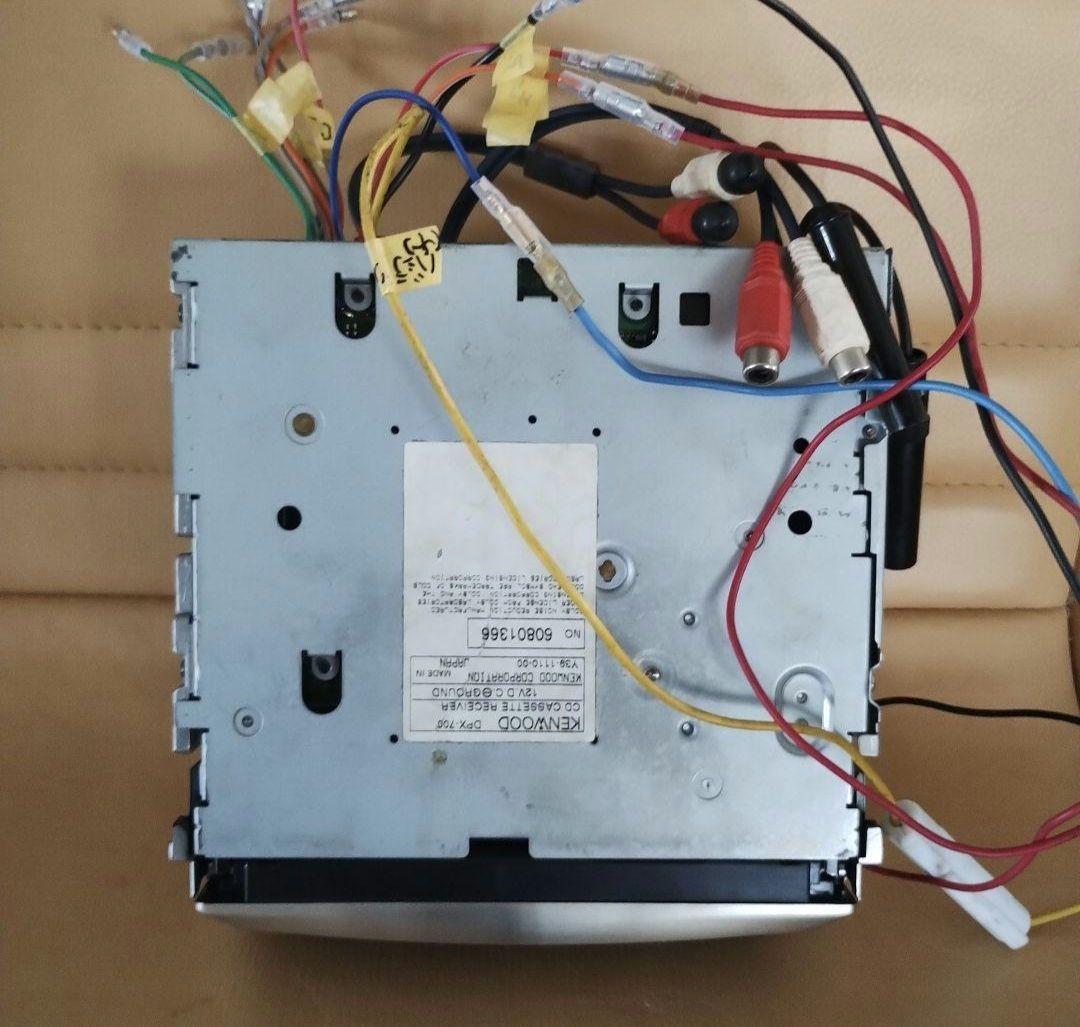 当時物KENWOOD DPX-700 CD・カセットデッキスペアナ