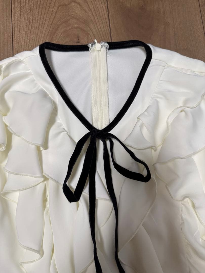 Darich ダブルフリルミニワンピース