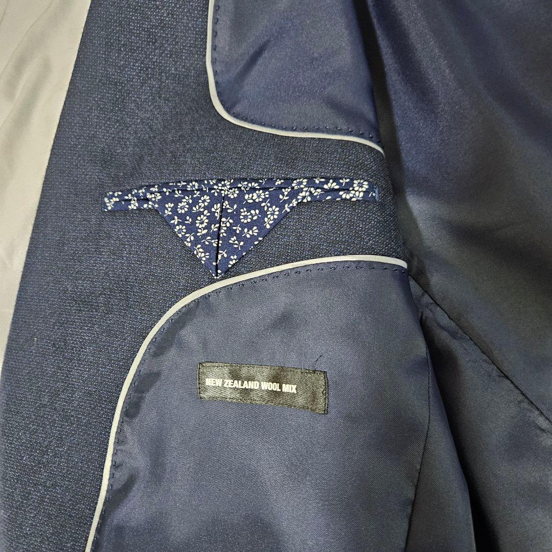 ❇️極美品❇️SUIT SELECT ネイビー 3ピーススーツ XL