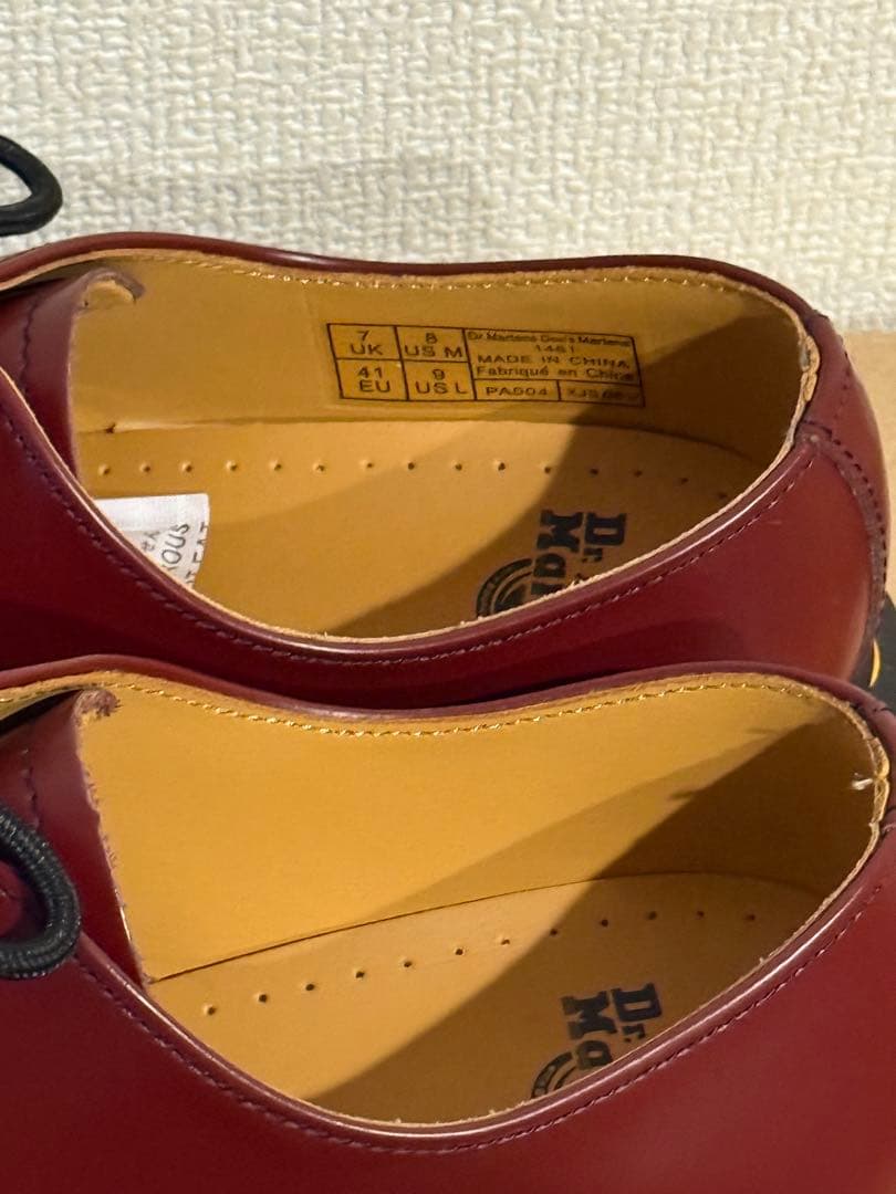 【正規品】Dr. Martens 1461 3ホール　UK7
