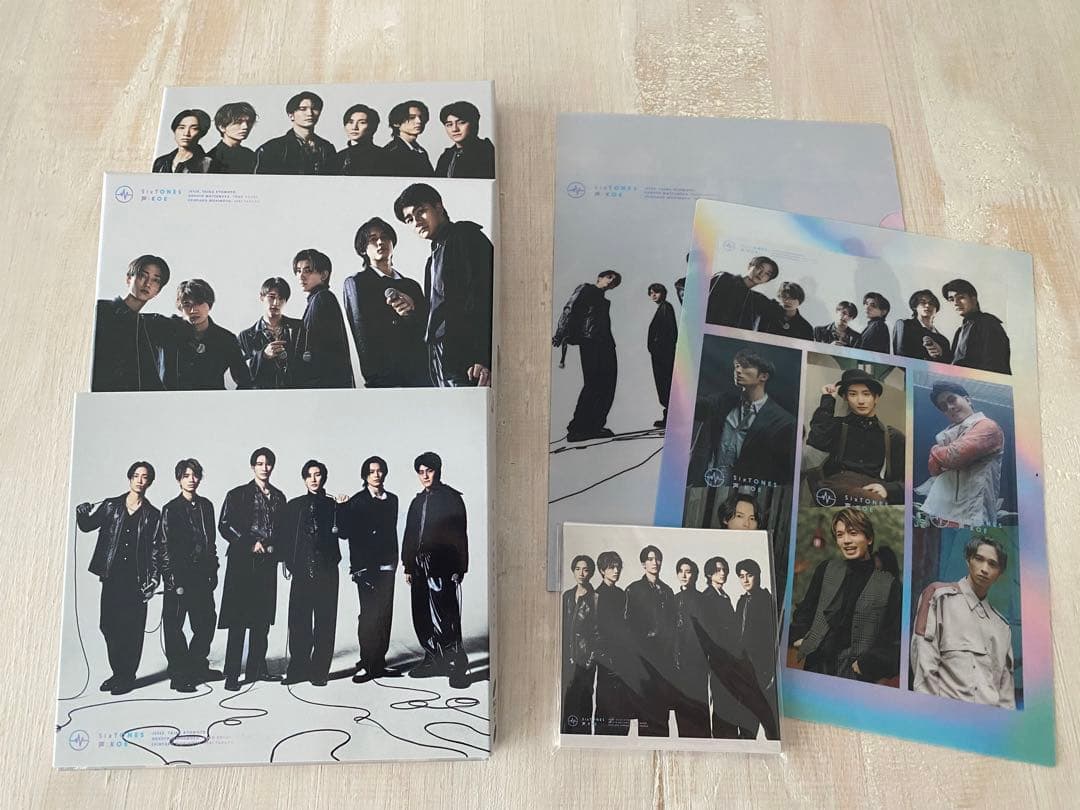 SixTONES シングル・アルバムまとめ 特典付き