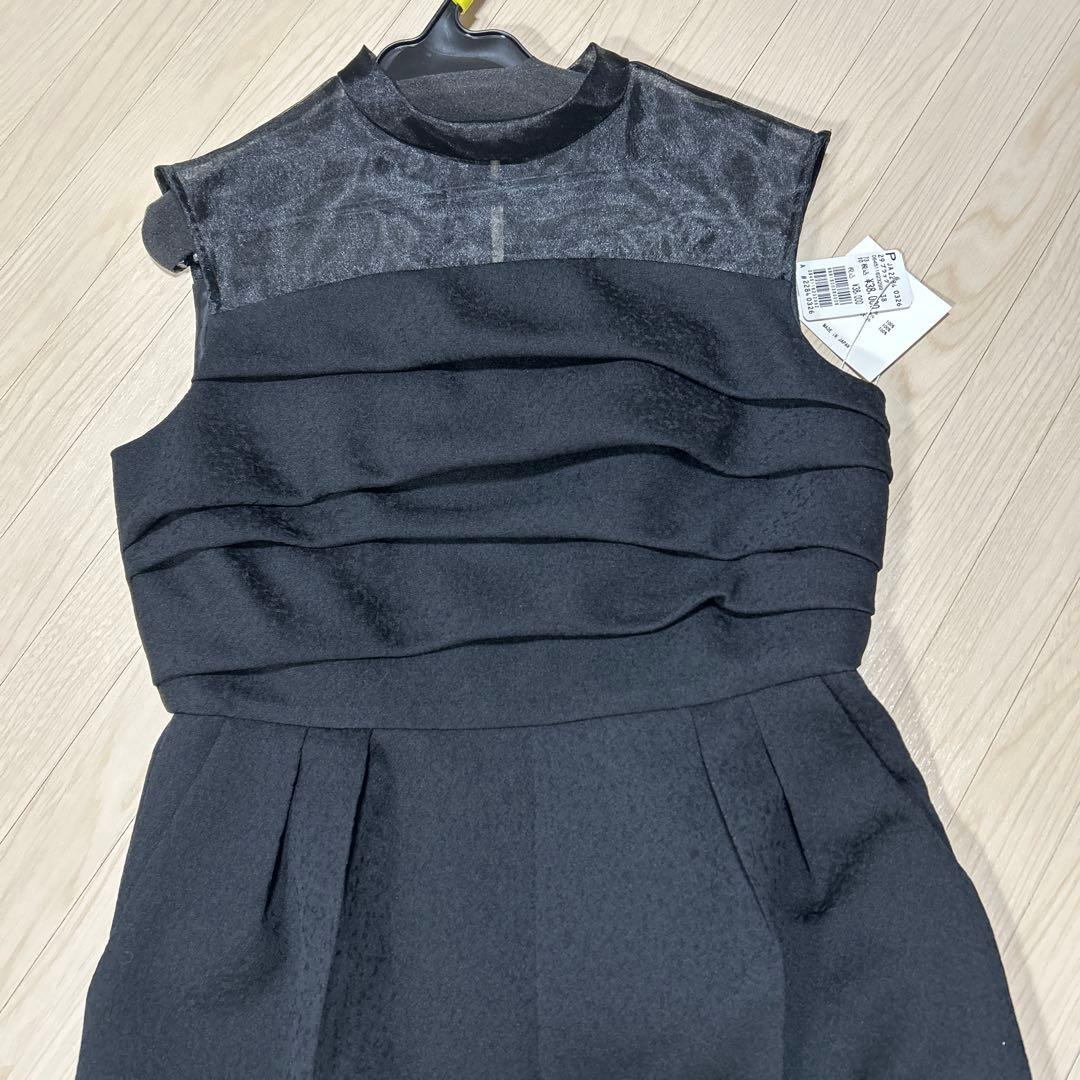 【定価38,000円】Rire Fete　ドレスオールインワン　ブラック　M