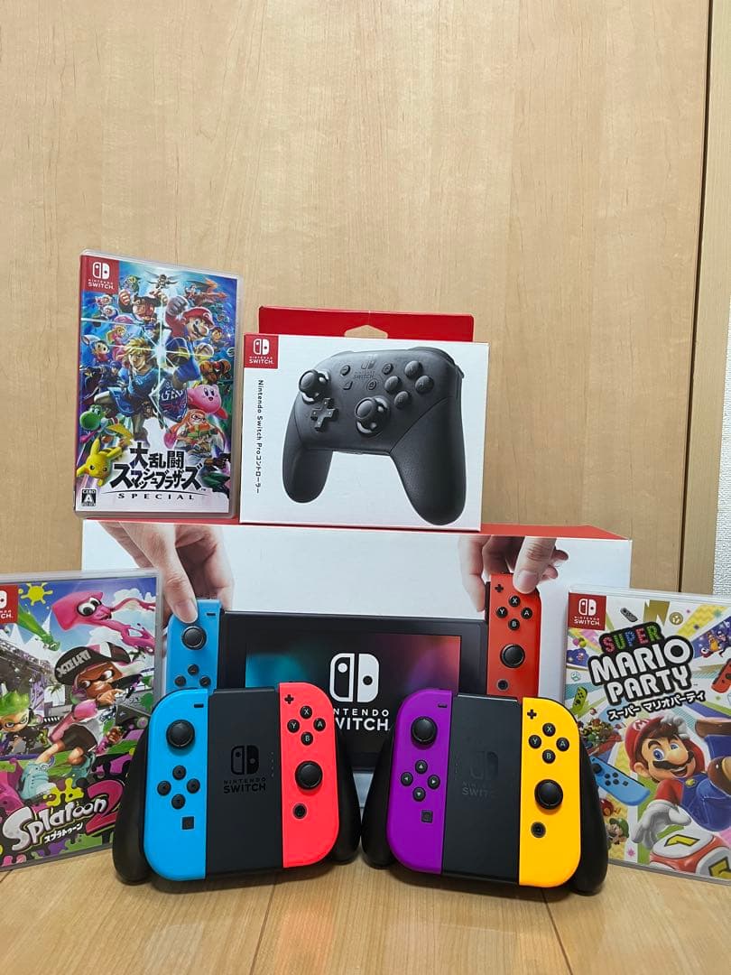Nintendo Switch 本体　ニンテンドースイッチ　ソフト　コントローラ