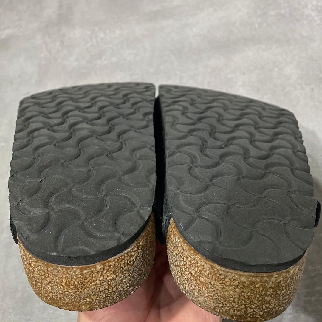 ビルケンシュトック/ ボストン スエードレザー ブラック　42