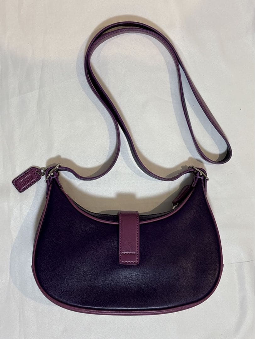 COACH ショルダーバッグ 9559 レザー 紫