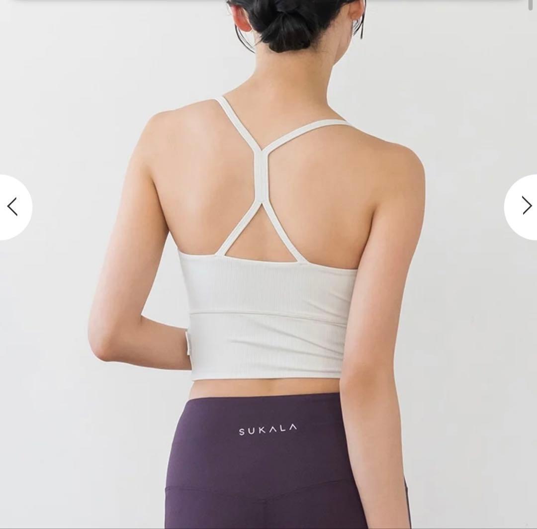 【SUKALA】バックツイストセパレートタンクトップ　Lサイズ　新品未使用