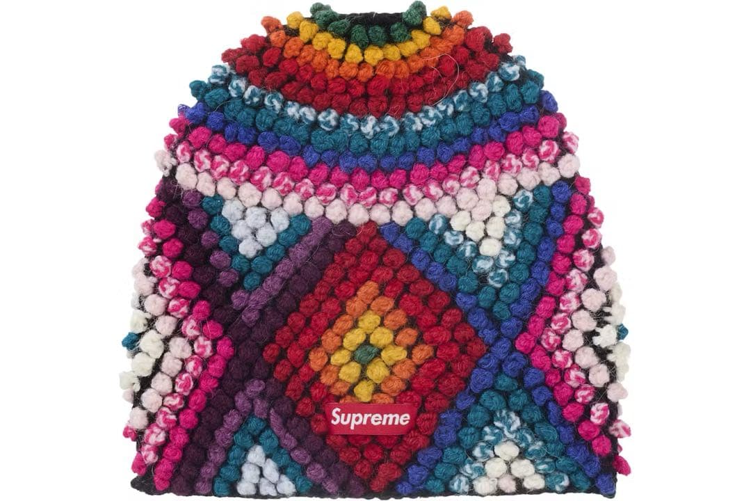 帽子 Supreme Textured Knit Beanie Multicolor
