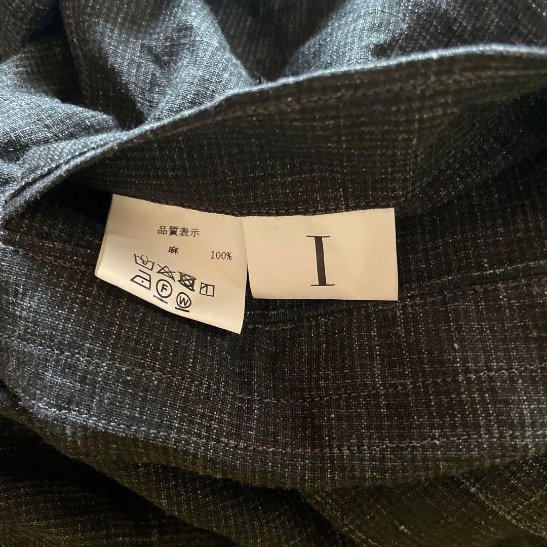 【メルカリ市値下】YOSHIDA TOKIHO リネン墨染めラグランジャケット