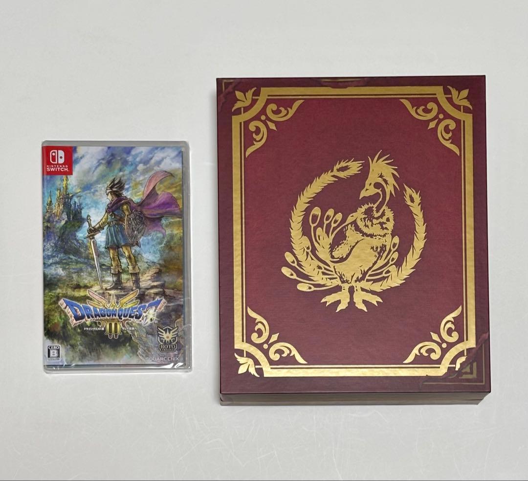 ソフト未開封品 ★ SwitchドラゴンクエストIII ＆ ブック型収納ボックス