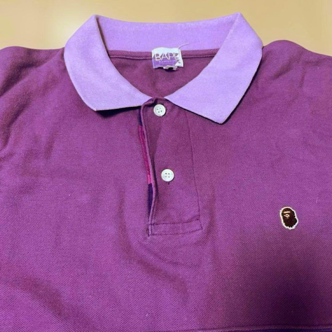 A BATHING APE ポロシャツ　初期　Ｌsize ビンテージ