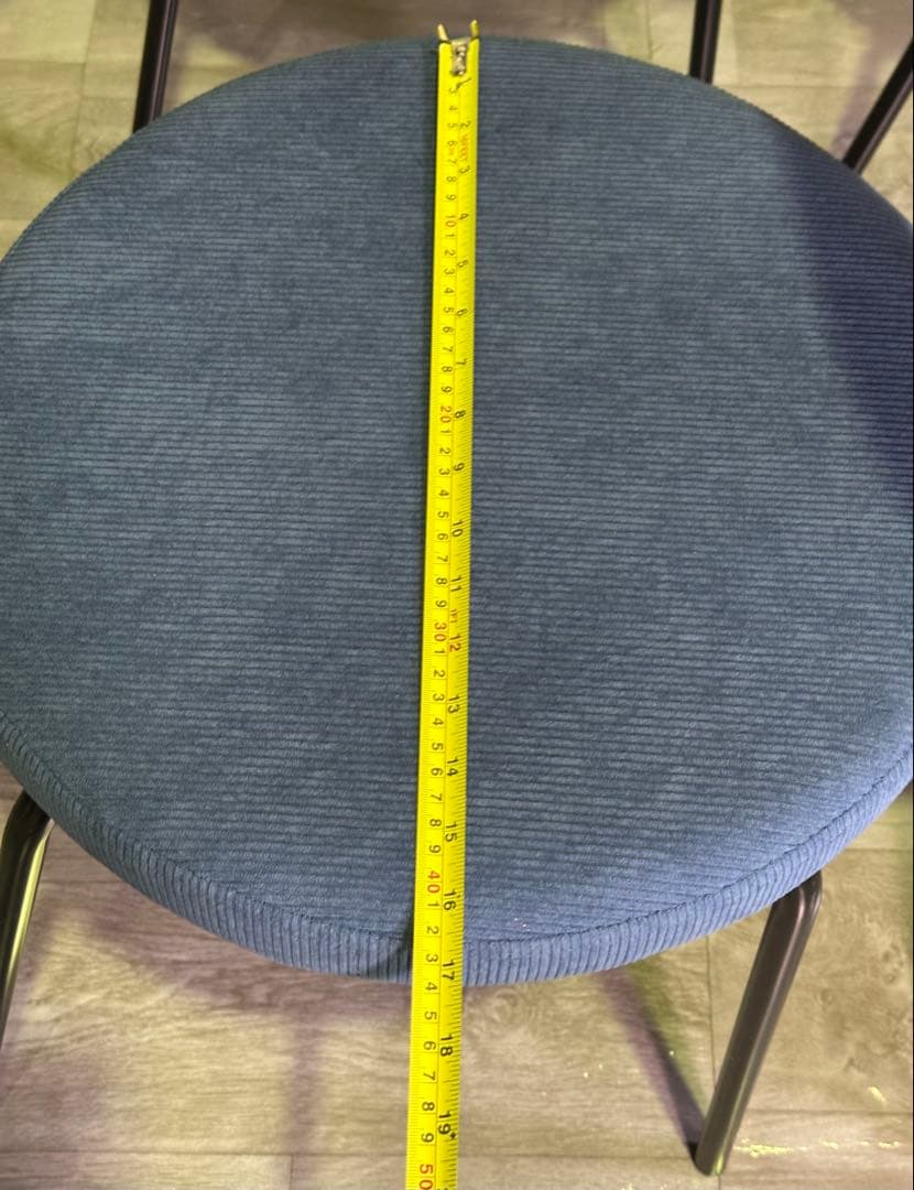 期間限定 ! 新品 ダイニングチェア 椅子 インテリア 4脚セット ブルー