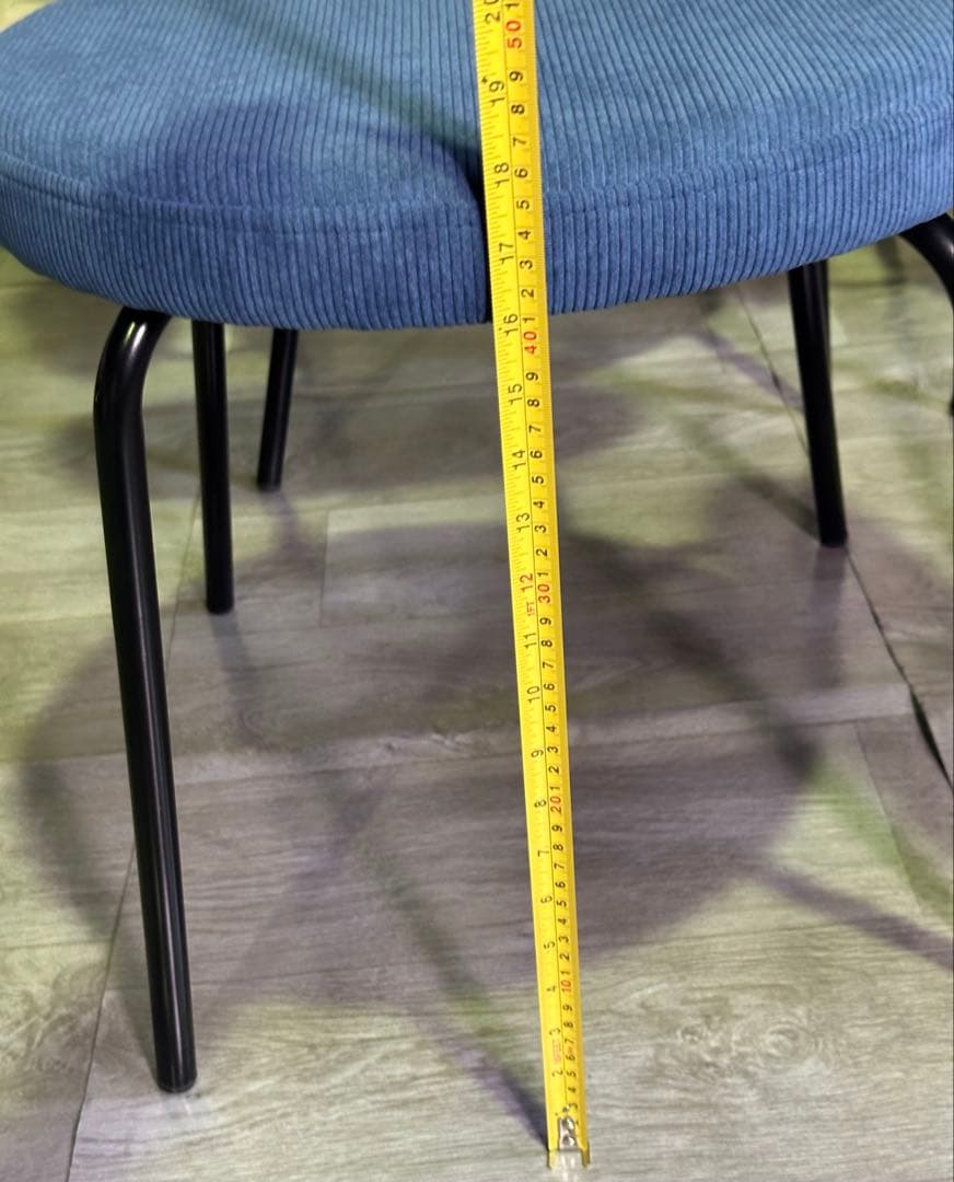 期間限定 ! 新品 ダイニングチェア 椅子 インテリア 4脚セット ブルー