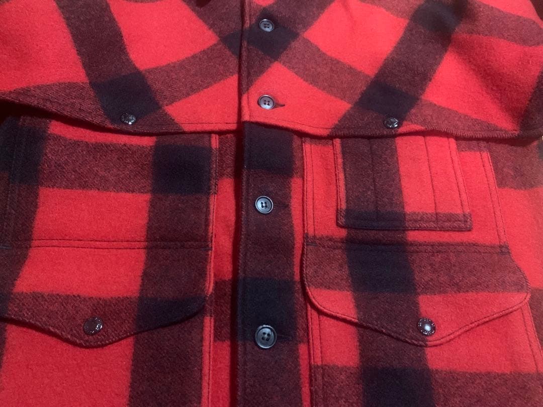 美中古品 FILSON フィルソン ダブルマッキーノクルーザージャケット 40