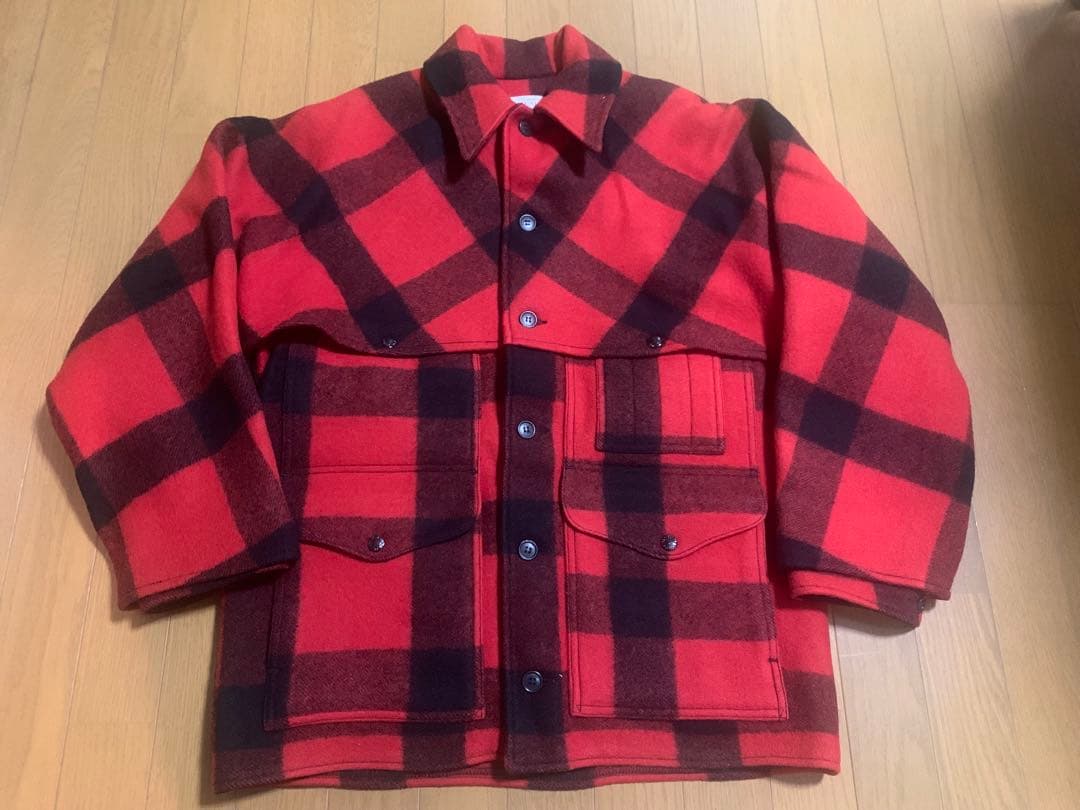 美中古品 FILSON フィルソン ダブルマッキーノクルーザージャケット 40