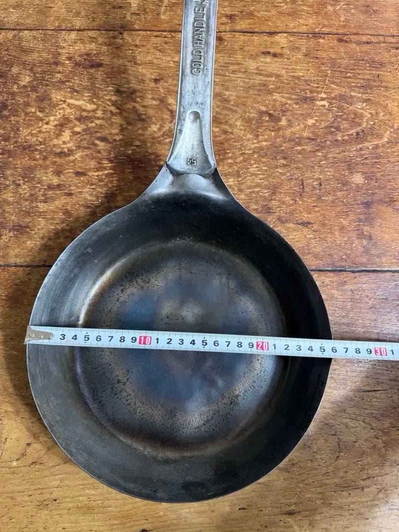 カウボーイフライパン　ヴィンテージ　COLDHANDLE L &G