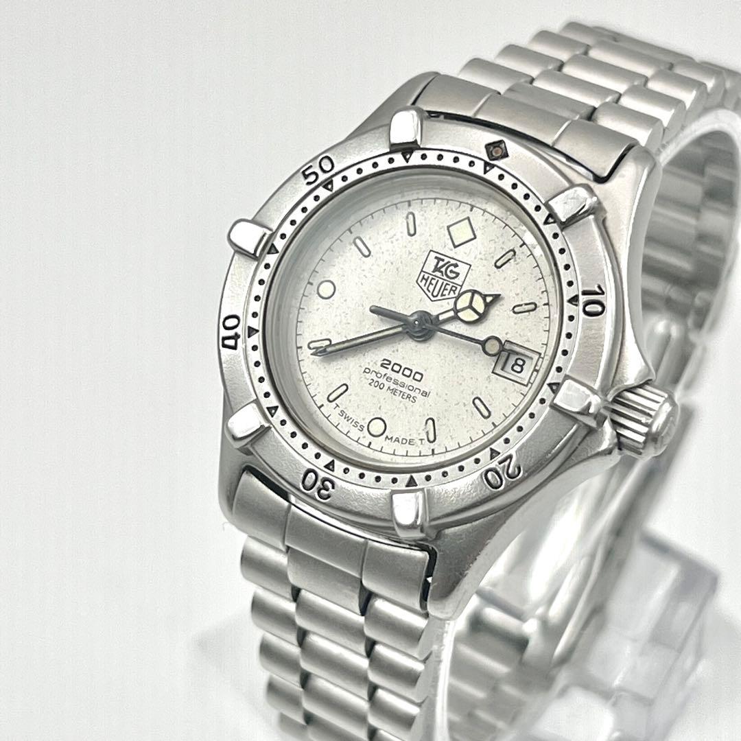美品✨　タグホイヤー　プロフェッショナル　962.208 グレー文字盤　腕時計