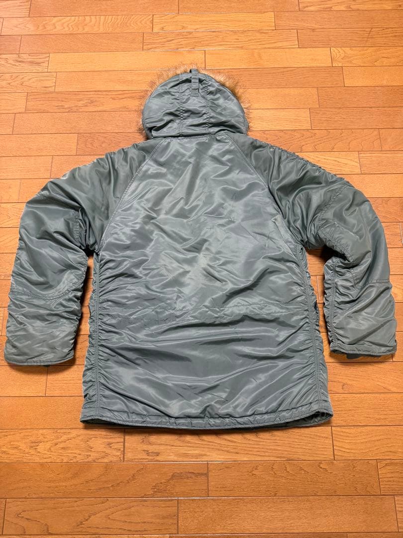 アルファインダストリーズ フライトジャケット N-3B カーキ ファー 50周年