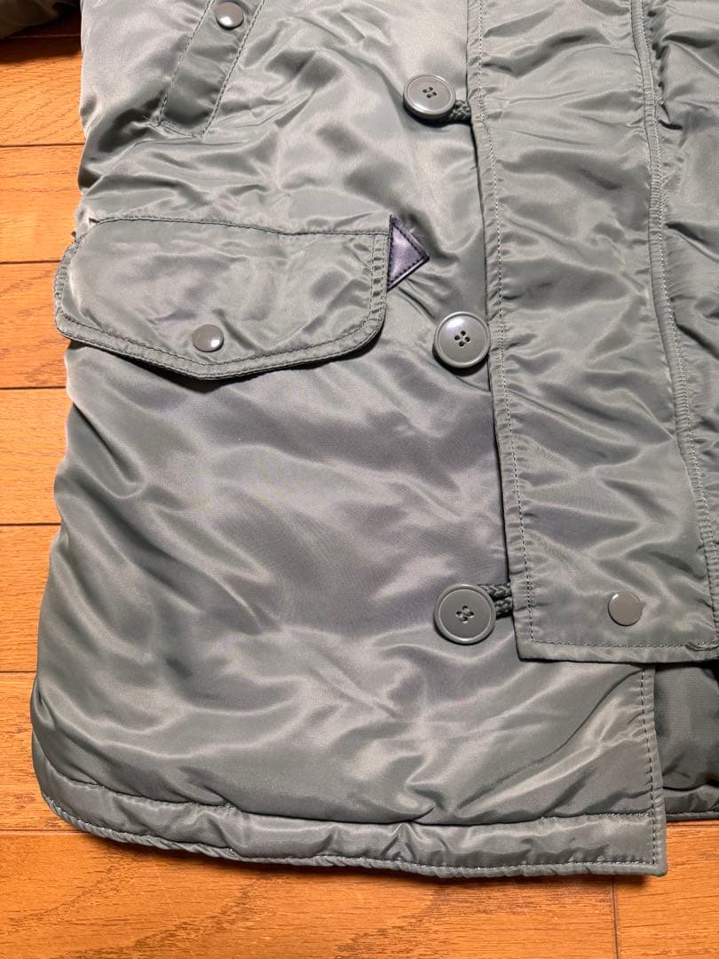 アルファインダストリーズ フライトジャケット N-3B カーキ ファー 50周年