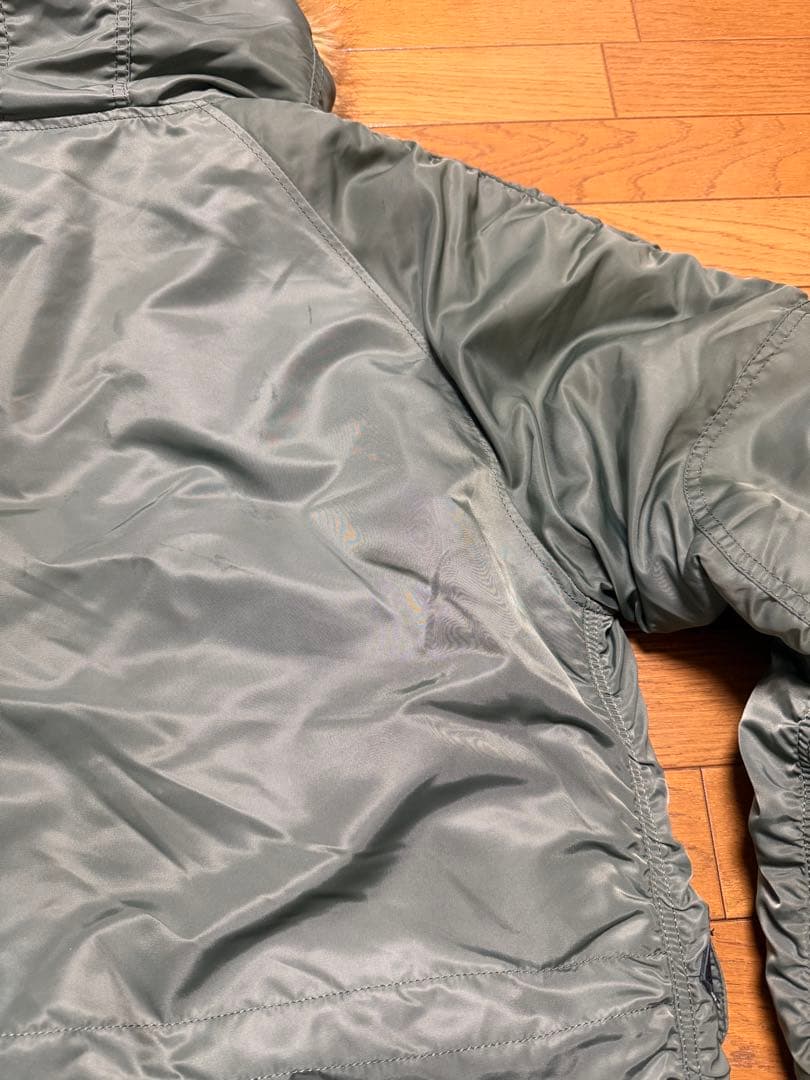 アルファインダストリーズ フライトジャケット N-3B カーキ ファー 50周年