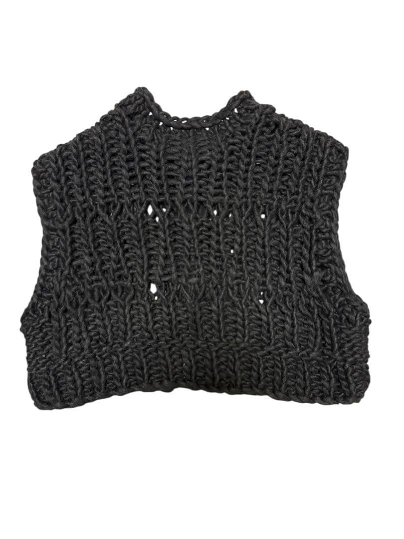 TODAYFUL Chunky Hand Knitvest ニットベスト