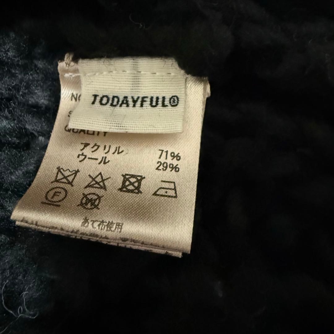 TODAYFUL Chunky Hand Knitvest ニットベスト