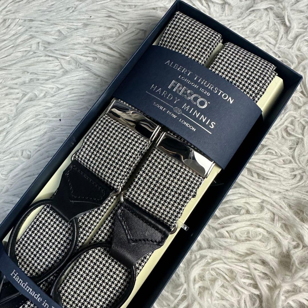 英国製アルバートサーストン クラシック6ボタン留ブレイスFresco510267