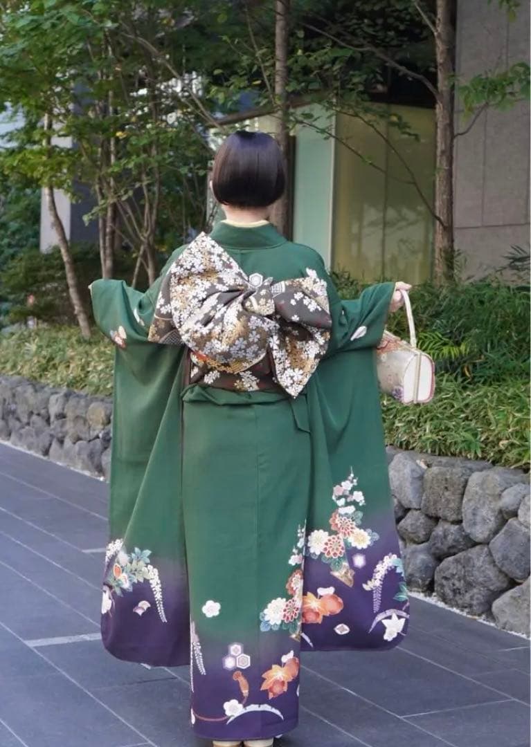 ジャスティス　振袖フルセット【51】正絹　成人式　卒業式