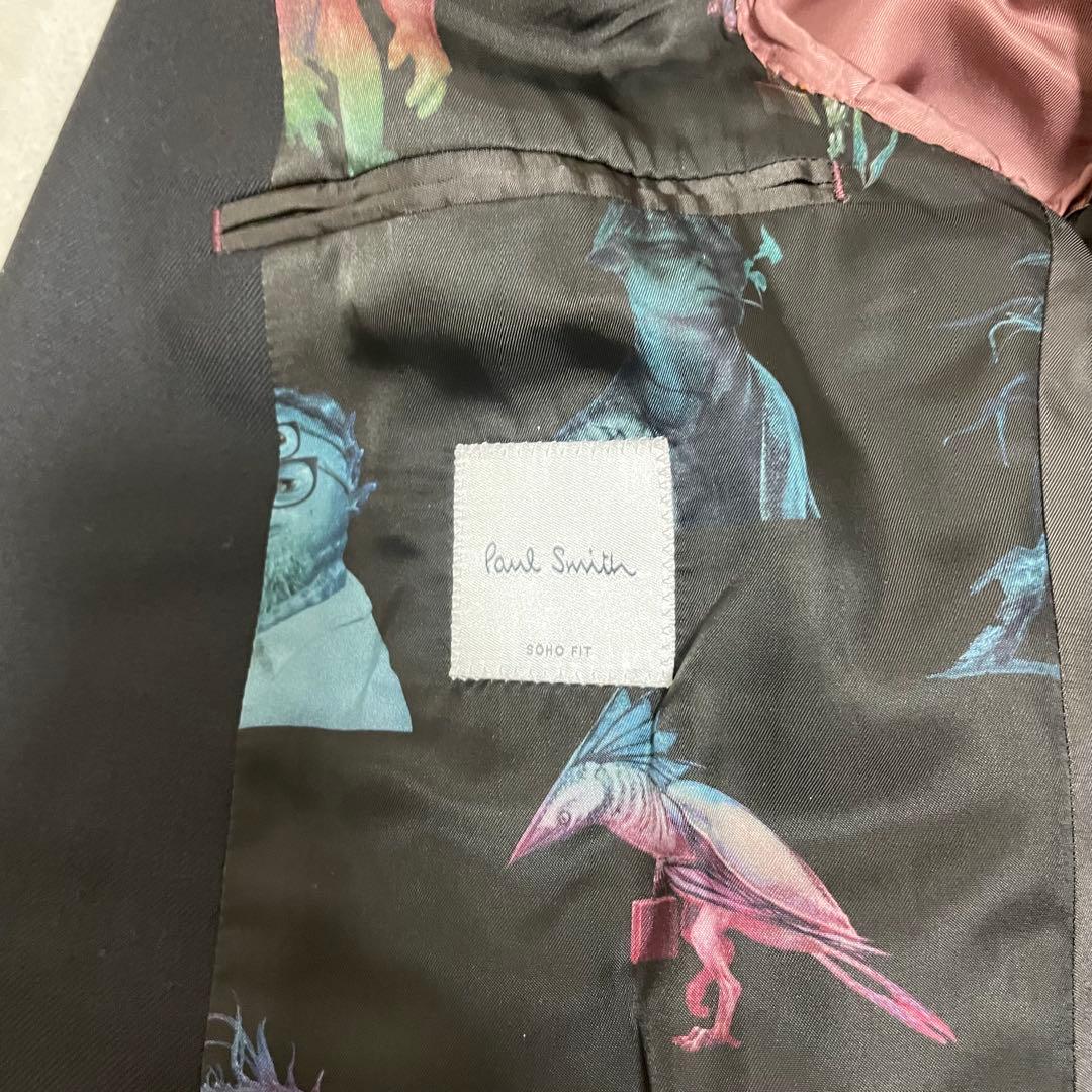 だ*ち様 未使用級 ポールスミス スーツ セットアップ S 黒