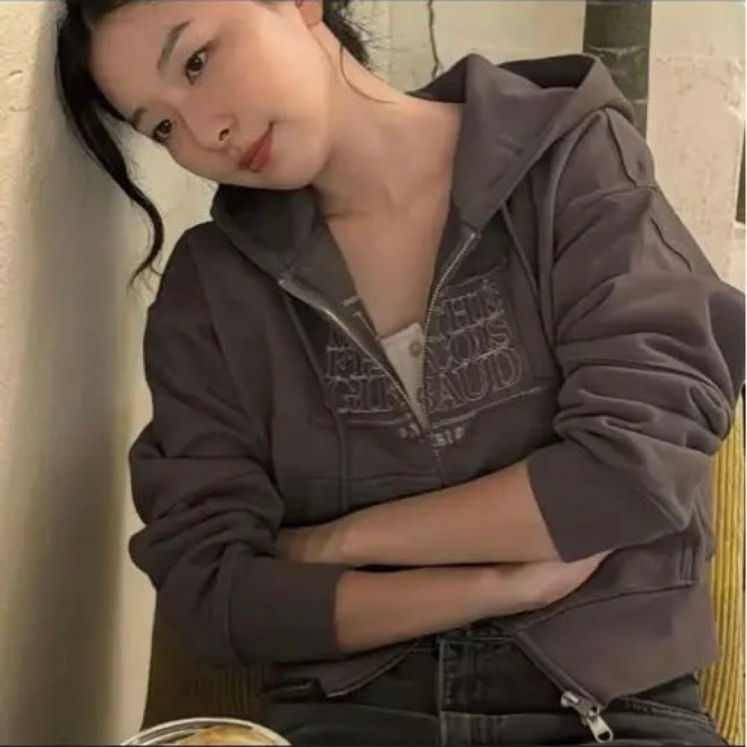 トップス Marithe + Francois Girbaud gipup hoodie