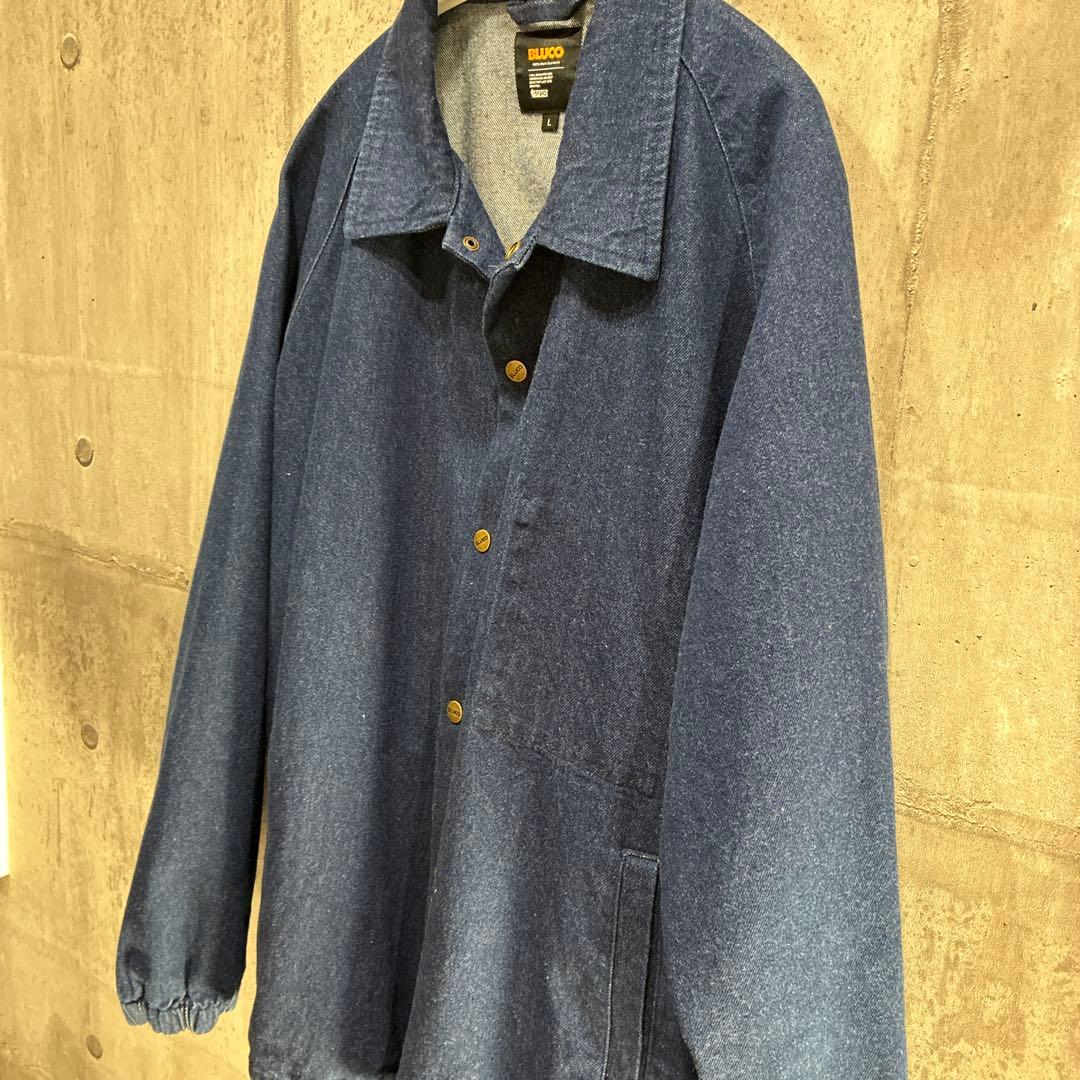 Bluco デニムコーチジャケット