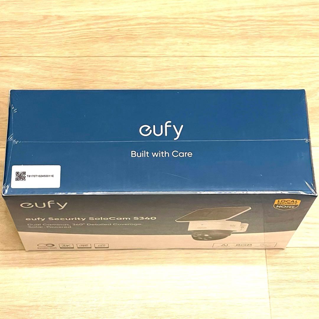 【新品】 eufy Security SoloCam S340 防犯カメラ
