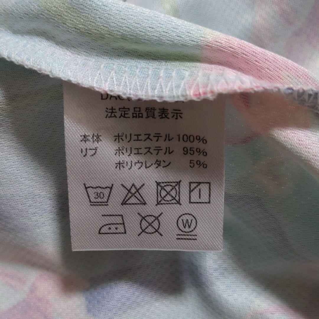 チューリップ柄ワンピースLサイズ