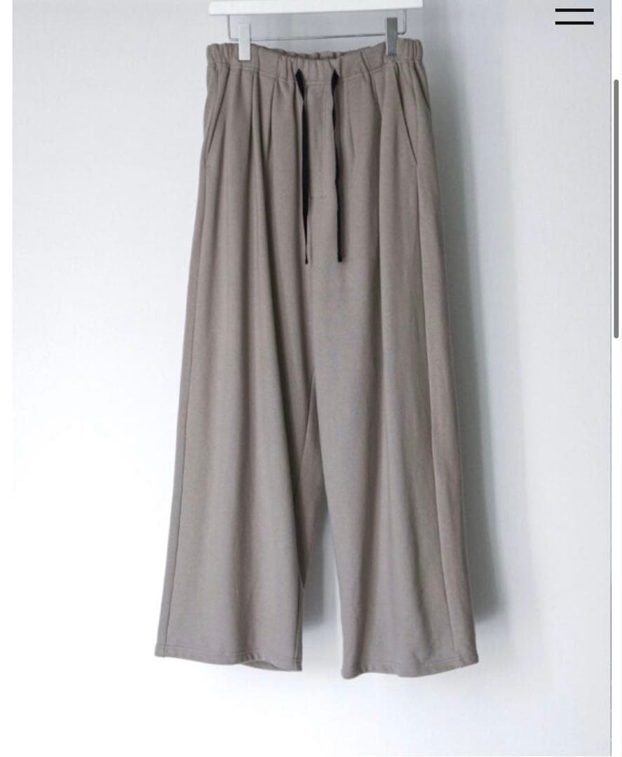 パンツ 26SS ancellm 2TUCK SWEAT PANTS