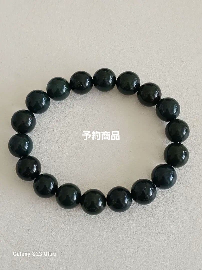 出雲瑪瑙　碧玉１０m１８石ブレスレット