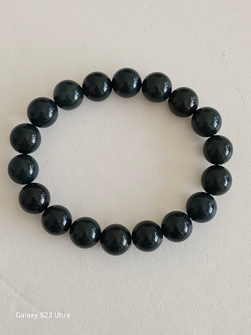 出雲瑪瑙　碧玉１０m１８石ブレスレット