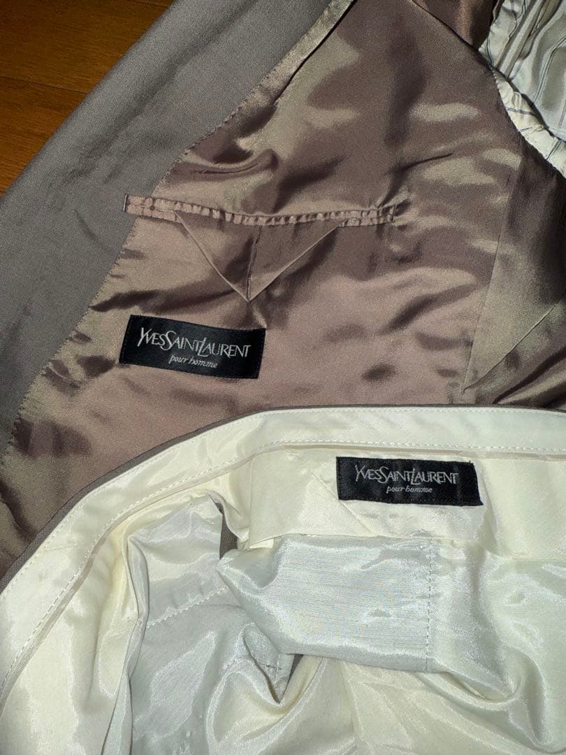 Yves Saint Laurent イヴ・サン ローラン　セットアップ　ダブル