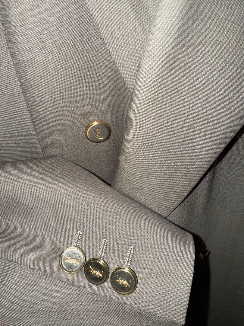 Yves Saint Laurent イヴ・サン ローラン　セットアップ　ダブル