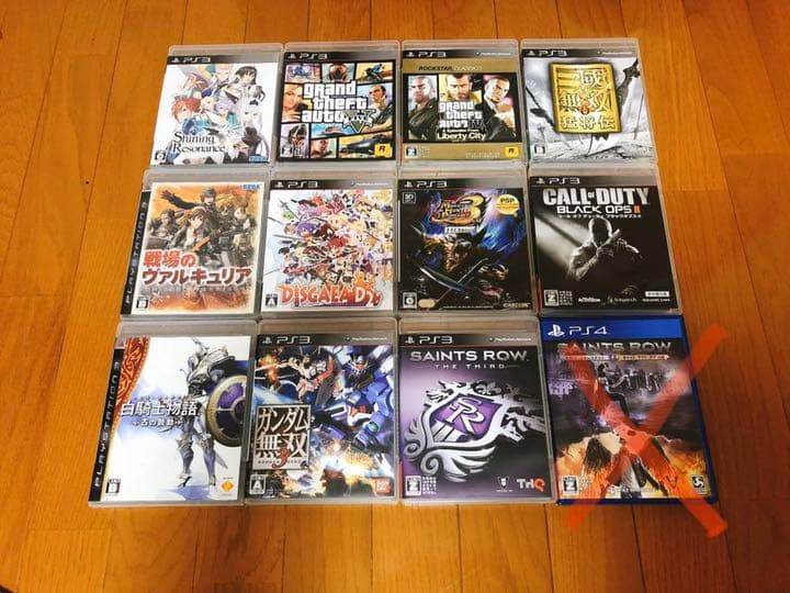 PS3 PS4 本体 2個セット＆ソフトお好み3本セット