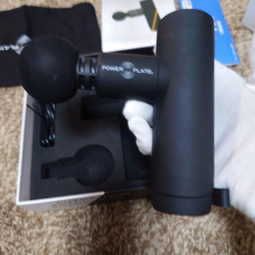 マッサージ筋肉ほぐしPOWER PLATE PULSE MINI+ BLACK