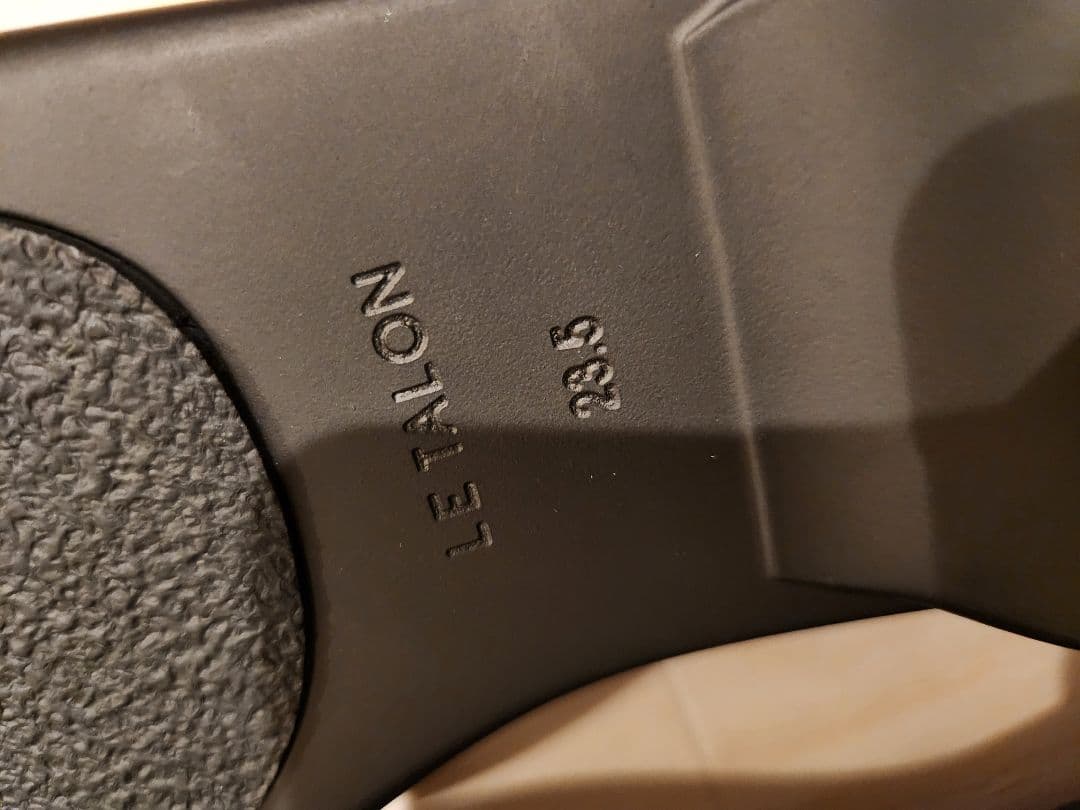 Le Talon ルタロン Lエラスティックスニーカーブラック　追加販売