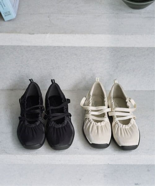 Le Talon ルタロン Lエラスティックスニーカーブラック　追加販売