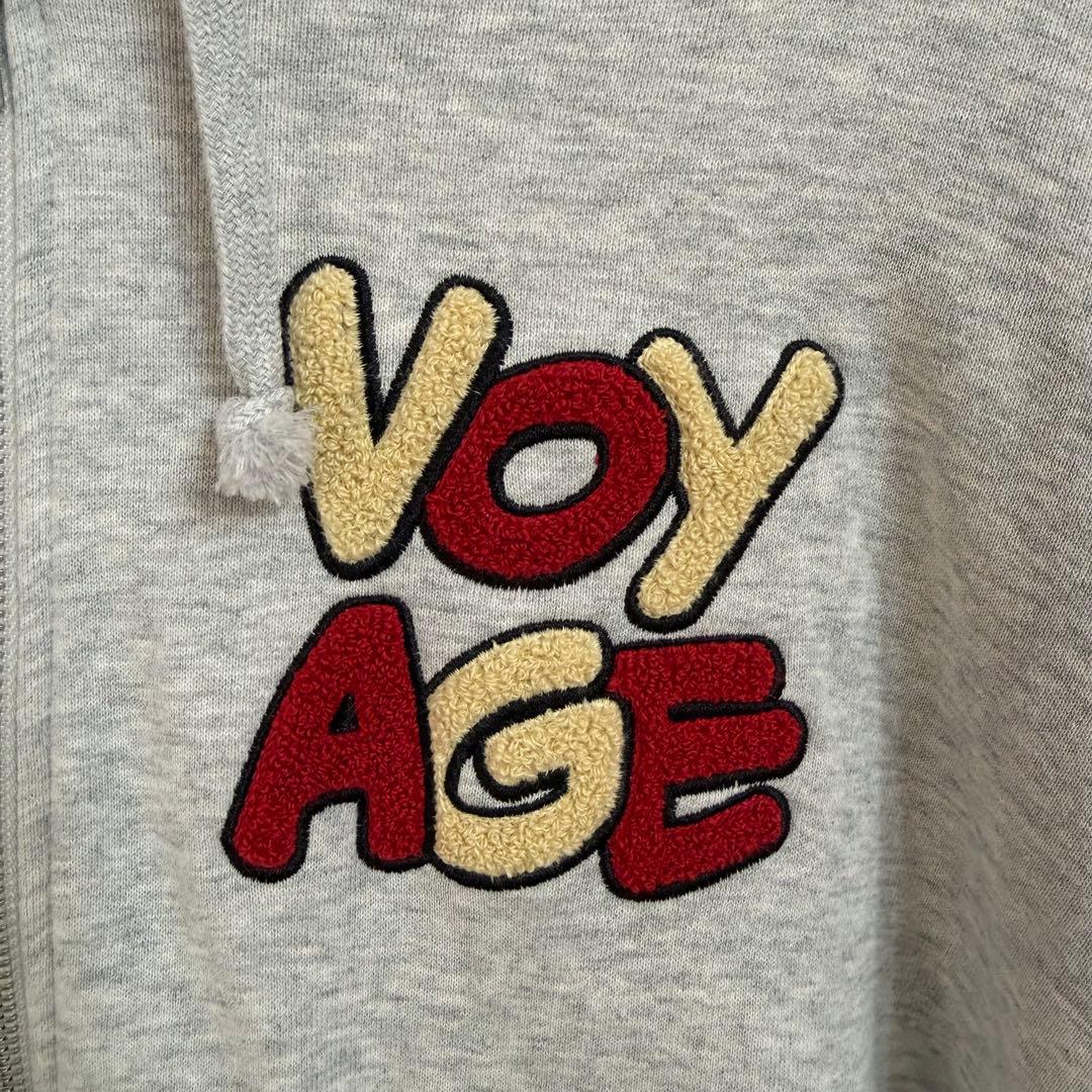 VoyAGE なにわ男子　ジップアップパーカー グレー