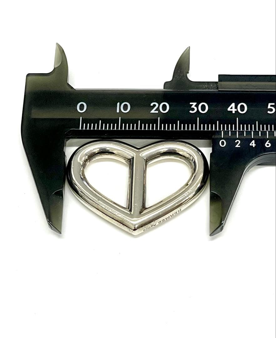 正規品HERMESハートアミュレットネックレス シェーヌダンクル