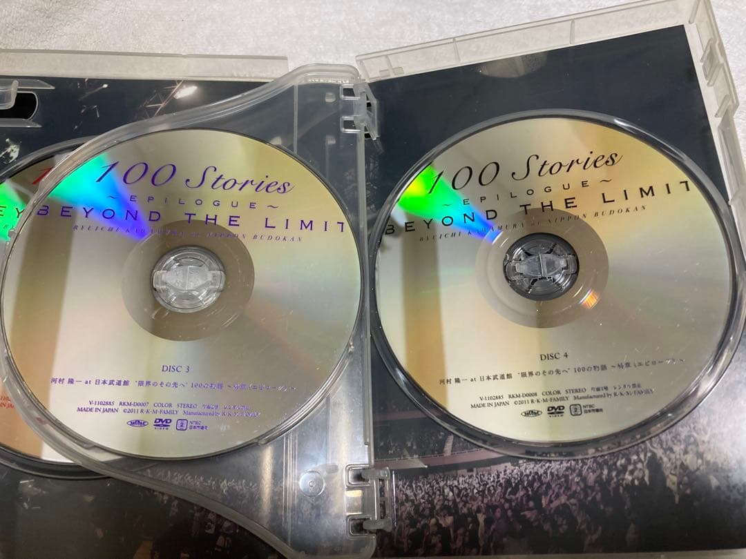 河村隆一 DVD 100 stories 武道館 LUNA SEA